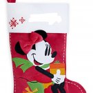 Disney Store Minnie Mouse Christmas Stocking Red 2015 New Disney Store Minnie Mouse Christmas Stocking Red 2015 New