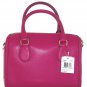 Coach Mini Bennett Bag Handbag Purse Cranberry F33329 Crossgrain Leather