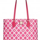 Dooney & Bourke Richmond Sanibel Shopper Tote Handbag Purse Bag Pink Dooney & Bourke Richmond Sanibel Shopper Tote Handbag Purse Bag Pink