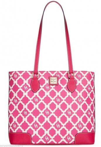 Dooney & Bourke Richmond Sanibel Shopper Tote Handbag Purse Bag Pink