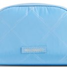 Vera Bradley Preppy Poly Small Cosmetic Bag Sky Blue New Vera Bradley Preppy Poly Small Cosmetic Bag Sky Blue New