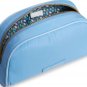 Vera Bradley Preppy Poly Small Cosmetic Bag Sky Blue New