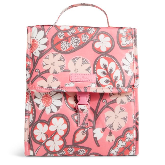 light pink vera bradley lunch box