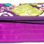 Vera Bradley Accordion Wallet Plum Crazy New