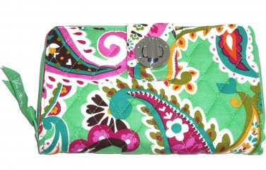 Vera Bradley Turnlock Wallet Tutti Frutti