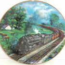 Train Plate Kentucky Red River Valley Railways Hamilton Collector Retired  1995