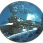 Train Plate Knowles Collector Empire Builder Romantic Age Steam Engines