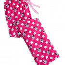 Disney Store Minnie Mouse Ladies Lounge Pants Sleepwear Size XS Disney Store Minnie Mouse Ladies Lounge Pants Sleepwear Size XS