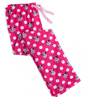Disney Store Minnie Mouse Ladies Lounge Pants Sleepwear Size XS
