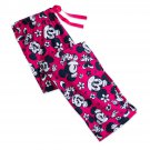 Disney Store Minnie Mouse Pink Floral Ladies Lounge Pants Sleepwear Size XXL