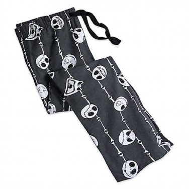 Disney Store Jack Skellington Lounge Pants Mens Size S