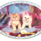 Prima Ballerinas Stage Fright Collector Plate Kitten Cat Shoes Danbury Mint Prima Ballerinas Stage Fright Collector Plate Kitten Cat Shoes Danbury Mint