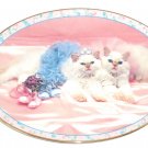 Prima Ballerinas Curtain Call Collector Plate Kitten Cat Shoes Danbury Mint
