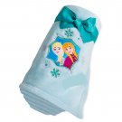 Disney Store Frozen Aqua Fleece Throw Blanket  2016