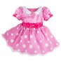 Disney Store Minnie Mouse Baby Costume Dress with Gloves 18-24 Months