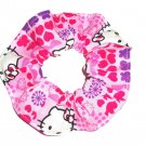 Hello Kitty Pink Fabric Hair Tie Scrunchie Ties Scrunchies by Sherry Hello Kitty Pink Fabric Hair Tie Scrunchie Ties Scrunchies by Sherry