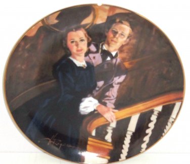 Gone with the Wind Collectors Plate Melanie Ashley Bradford Exchange Vintage
