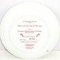 Cherished Teddies Collectors Plate You're Top List Christmas Santa Teddy Bear