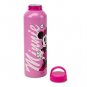 Disney Store Minnie Mouse Pink Aluminum Water Bottle with Cover
