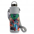 Disney Store Avengers Marvel Gray Aluminum Water Bottle with Cover Disney Store Avengers Marvel Gray Aluminum Water Bottle with Cover
