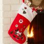 Disney Store Minnie Mickey Mouse Stocking Plush Christmas Theme Parks 2017