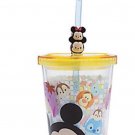 Disney Store Tsum Tsum Acrylic Tumbler Straw