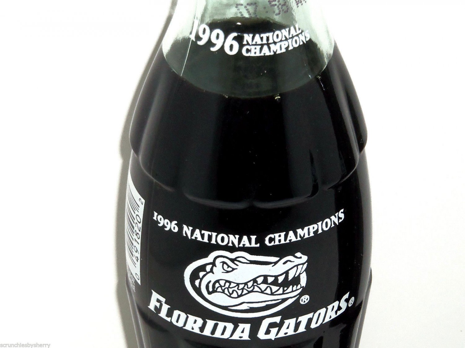 Florida Gators 96 National Champ Coke Coca Cola Bottle
