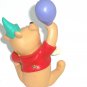 Disney Winnie Pooh Figurine Birthday It's a hip Poohray Day Hat Balloon