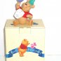 Disney Winnie Pooh Figurine Birthday It's a hip Poohray Day Hat Balloon