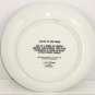 Walt Disney World Plate Collector Theme Park 20 Years 1971 1991 Vintage Japan LE