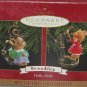 Hallmark Ornament Christmas Friendship Hello Hello 1999 Holiday Set of 2