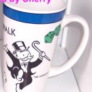 Mr Monopoly Coffee Mug Boardwalk Collector Tall Coffee Cup Game 1999 Vintage Mr Monopoly Coffee Mug Boardwalk Collector Tall Coffee Cup Game 1999 Vintage