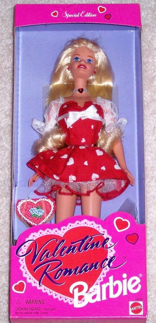 1996 valentine barbie