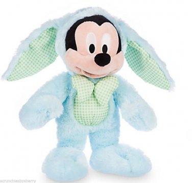 Disney Store Mickey Mouse Easter Bunny Plush Toy 2016
