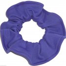 Purple Knit Fabric Hair Scrunchies Ties