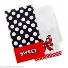 Disney Kitchen Towel Set 2 Pack Minnie Mouse Theme Parks Disney Kitchen Towel Set 2 Pack Minnie Mouse Theme Parks