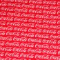 Coca Cola Red Fabric Hair Scrunchie Scrunchies by Sherry