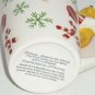 Disney Winne the Pooh on Handle Coffee Mug Cup Christmas Winter Cheer Penneys