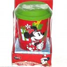Disney Travel Mug Cup with Lid Minnie Mouse Christmas New