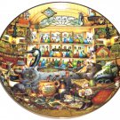 Purr-fect Places Elmer and Loretta Cat Kitty Kitten Collector Plate Bradford Exchange