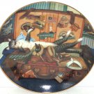 Purr-fect Places Mabel the Stowaway Cat Kitty Kitten Collector Plate Bradford Exchange