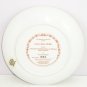 Cherished Teddies Collector Plate Little Miss Muffet Teddy Bear Vintage Hamilton
