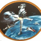Star Wars Vehicles Collector Plate B-wing Fighter Hamilton Collection Sonia R Hillias