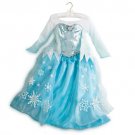 Disney Store Frozen Elsa Costume Fancy Dress Halloween 2013 Original Version Size 7/8 Disney Store Frozen Elsa Costume Fancy Dress Halloween 2013 Original Version Size 7/8