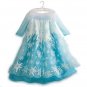 Disney Store Frozen Elsa Costume Fancy Dress Halloween 2013 Original Version Size 7/8