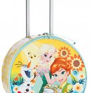 Disney Store Frozen Light-up Rolling Luggage Suitcase Yellow New