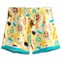 Disney Store Short Sleep Set for Girls Sleepwear Belle Yellow 2017 Size 5