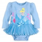 Disney Store Cinderella Blue Baby Bodysuit 9-12 Months
