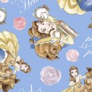 Disney Beauty and the Beast Blue Yellow Fleece Throw Blanket Hand Tied 56" x 68" Disney Beauty and the Beast Blue Yellow Fleece Throw Blanket Hand Tied 56" x 68"