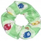 M&M's Easter Eggs Green Fabric Hair Scrunchie Ties Pony Tail Holder Tie Scrunchies by Sherry M&M's Easter Eggs Green Fabric Hair Scrunchie Ties Pony Tail Holder Tie Scrunchies by Sherry